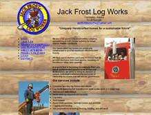 Tablet Screenshot of jackfrostlogworks.com
